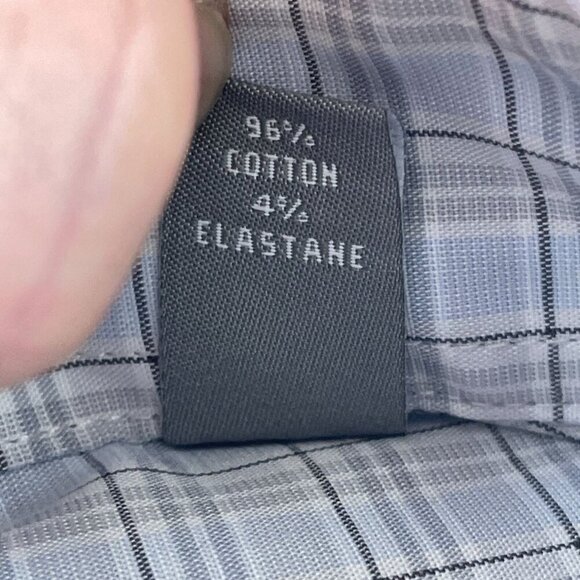 Michael Kors Mens Grey Multi Plaid Dress Shirt XL Regular Fit NWT 4270 - Picture 5 of 8